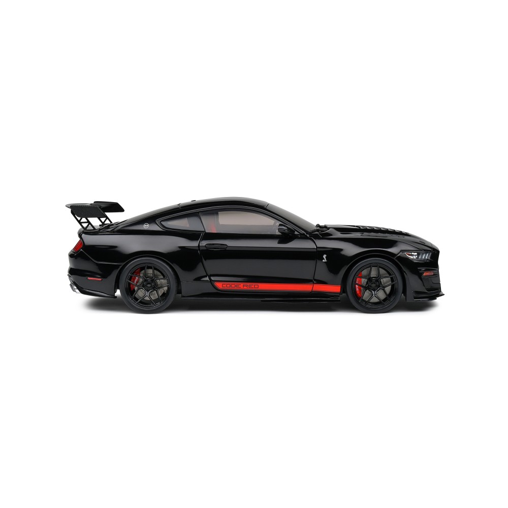 Solido S1805909 Shelby GT500-H 2023 Black with Red Stripes - Scale 1:18