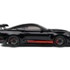 Solido S1805909 Shelby GT500-H 2023 Black with Red Stripes - Scale 1:18