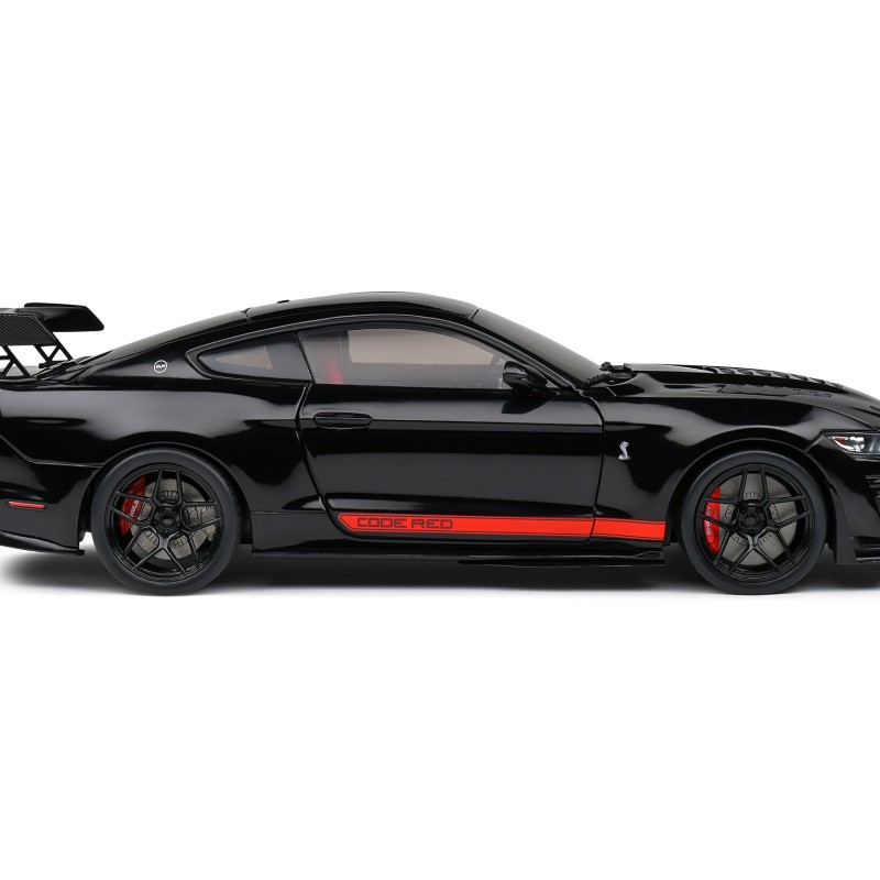 Solido S1805909 Shelby GT500-H 2023 Black with Red Stripes - Scale 1:18