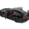 Solido S1805909 Shelby GT500-H 2023 Black with Red Stripes - Scale 1:18