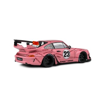 Solido S1808503 Porsche 911 RWB Rauh-Welt Sopranos Pink Pig 2020 Pink - Scale 1:18