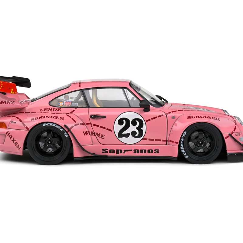 Solido S1808503 Porsche 911 RWB Rauh-Welt Sopranos Pink Pig 2020 Pink - Scale 1:18