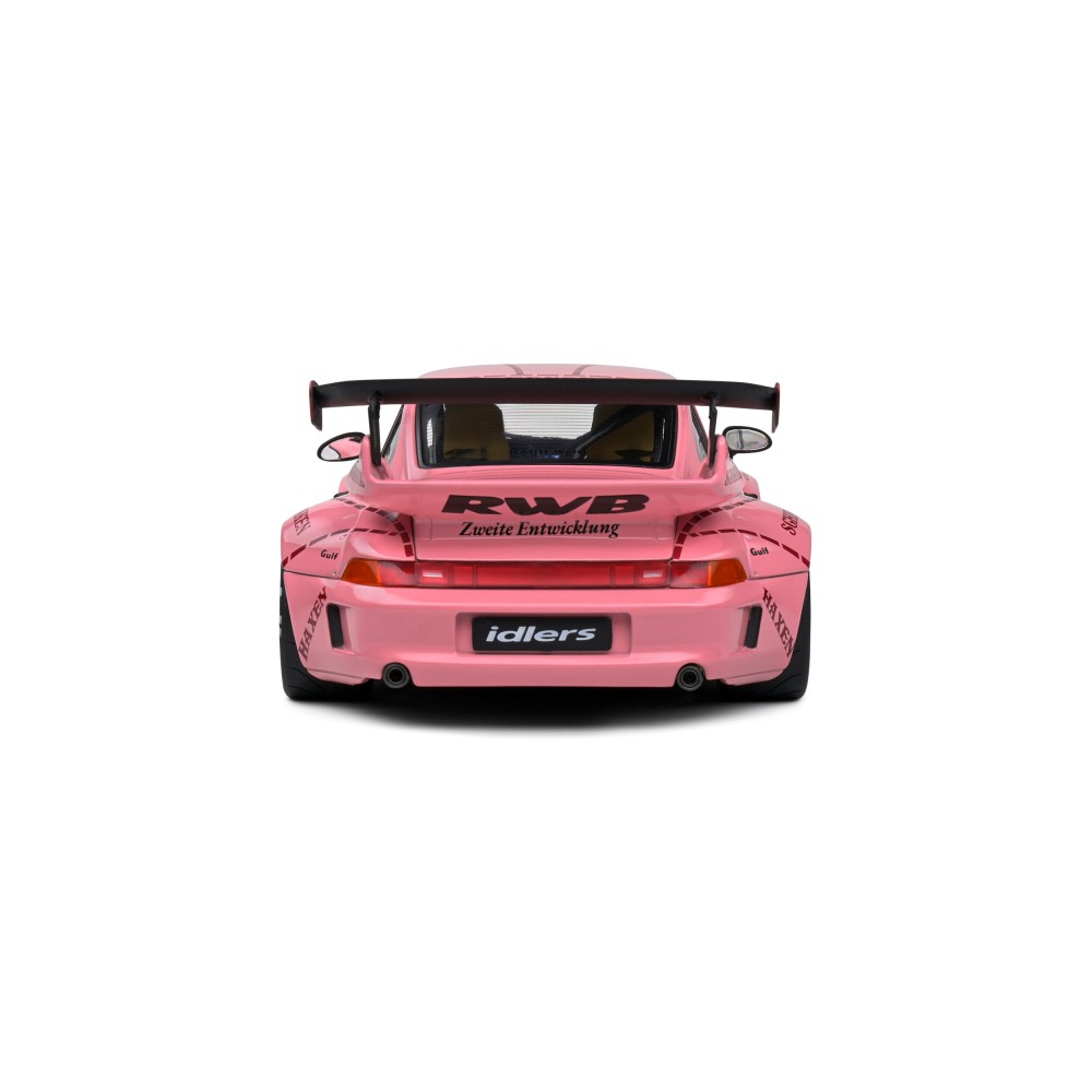 Solido S1808503 Porsche 911 RWB Rauh-Welt Sopranos Pink Pig 2020 Pink - Scale 1:18