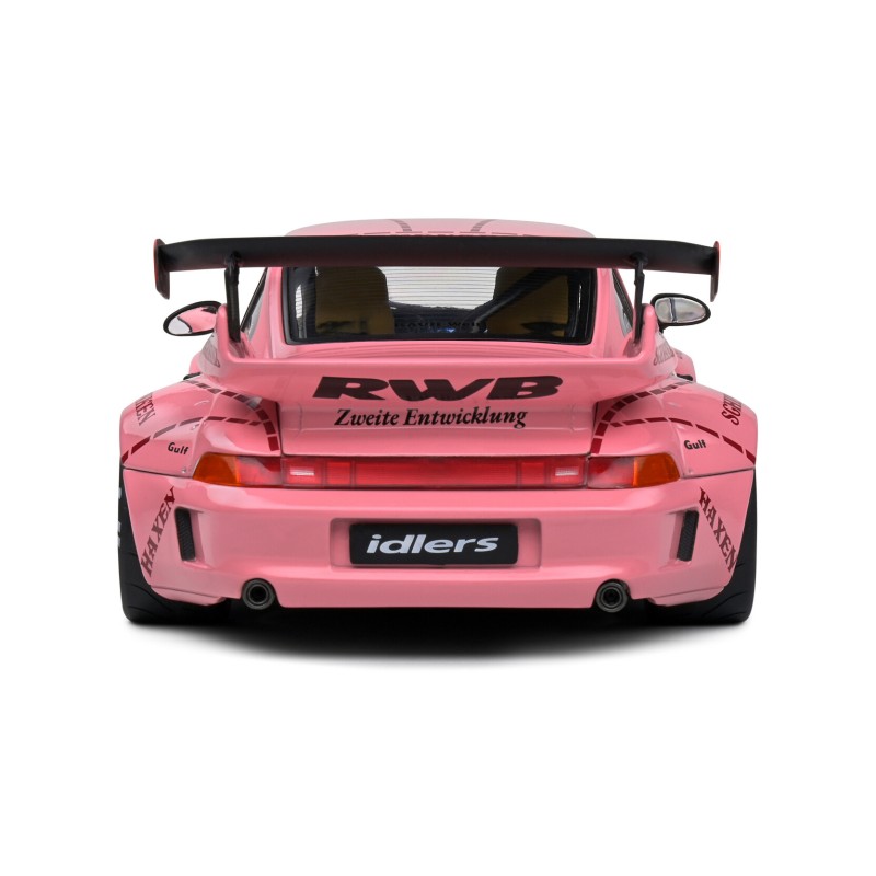 Solido S1808503 Porsche 911 RWB Rauh-Welt Sopranos Pink Pig 2020 Pink - Scale 1:18