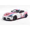 Solido S1809008 2024 Toyota GR Supra Solido Works Itasha White Pink - Scale 1:18