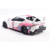 Solido S1809008 2024 Toyota GR Supra Solido Works Itasha White Pink - Scale 1:18