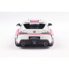 Solido S1809008 2024 Toyota GR Supra Solido Works Itasha White Pink - Scale 1:18