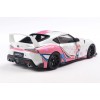 Solido S1809008 2024 Toyota GR Supra Solido Works Itasha White Pink - Scale 1:18