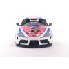 Solido S1809008 2024 Toyota GR Supra Solido Works Itasha White Pink - Scale 1:18