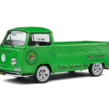 Solido S1809401 1968 VW Volkswagen T2 Pick Up Custom Green - Scale 1:18