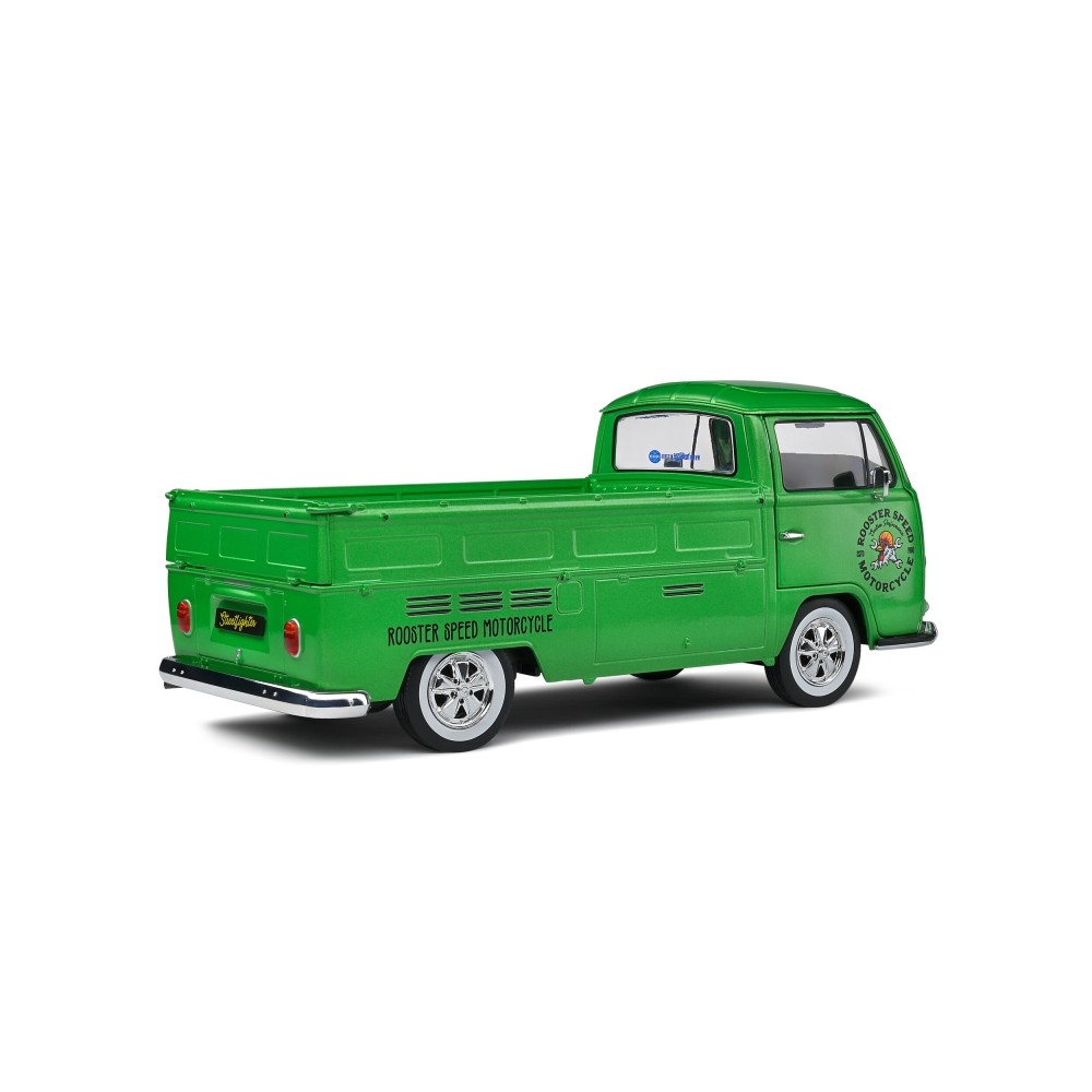 Solido S1809401 1968 VW Volkswagen T2 Pick Up Custom Green - Scale 1:18