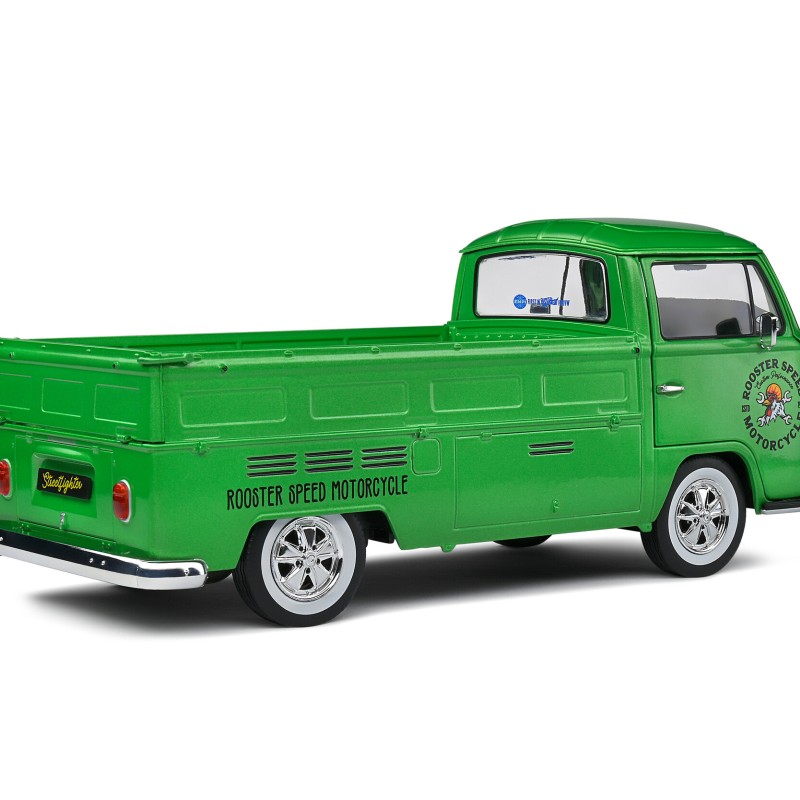 Solido S1809401 1968 VW Volkswagen T2 Pick Up Custom Green - Scale 1:18