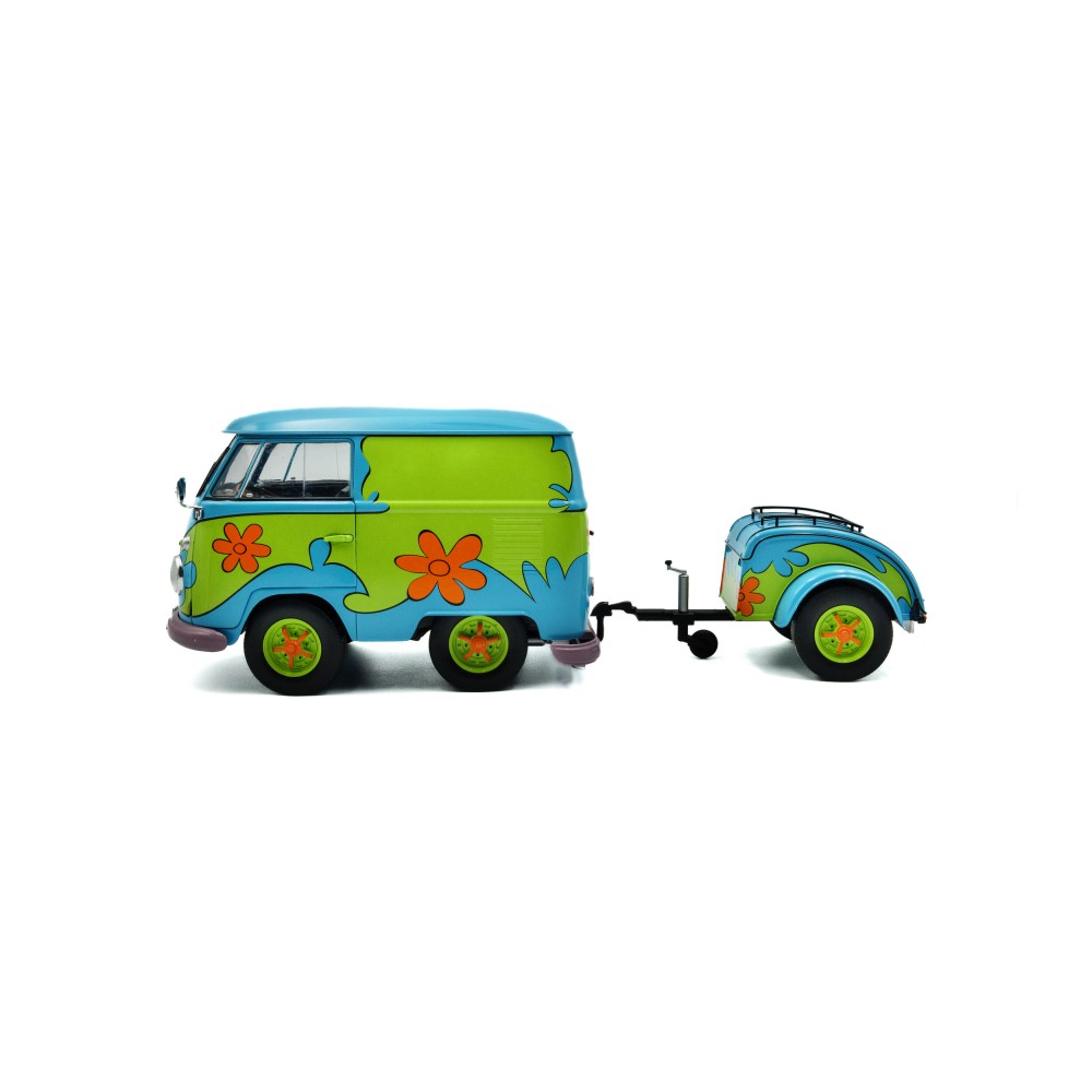 Solido S1810904 Volkswagen VW Kool Kombi Ghost Hunter Year 2024 Flower Power - Scale 1:18