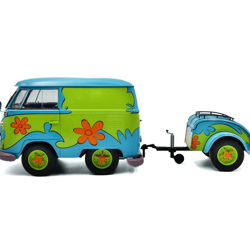 Solido S1810904 Volkswagen VW Kool Kombi Ghost Hunter Year 2024 Flower Power - Scale 1:18