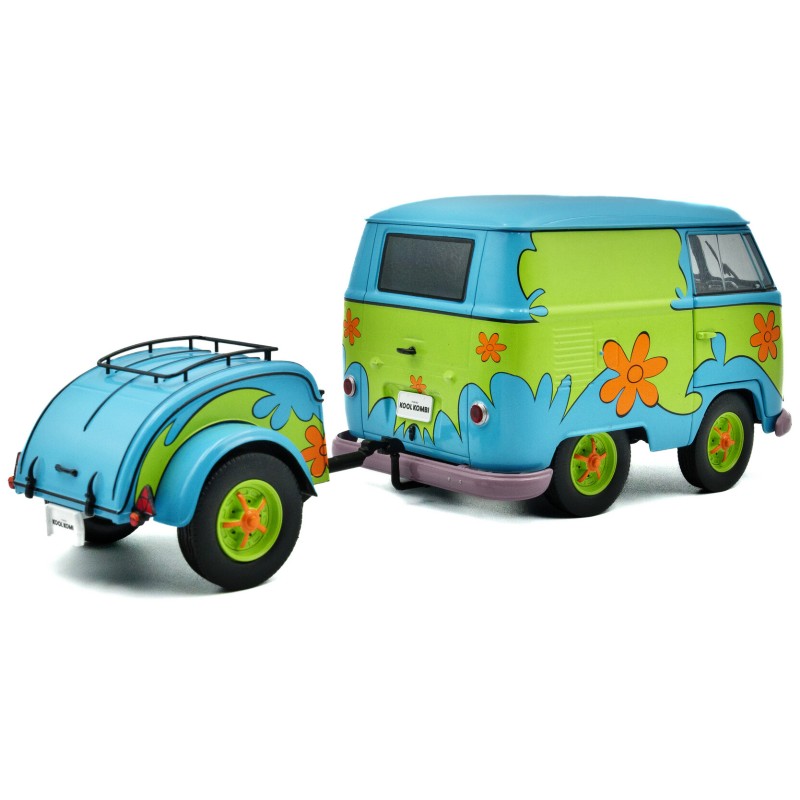 Solido S1810904 Volkswagen VW Kool Kombi Ghost Hunter Year 2024 Flower Power - Scale 1:18