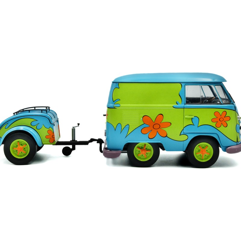 Solido S1810904 Volkswagen VW Kool Kombi Ghost Hunter Year 2024 Flower Power - Scale 1:18