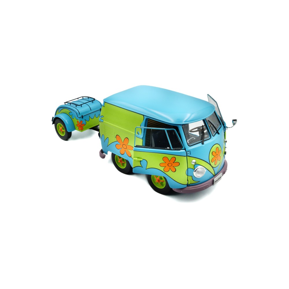 Solido S1810904 Volkswagen VW Kool Kombi Ghost Hunter Year 2024 Flower Power - Scale 1:18