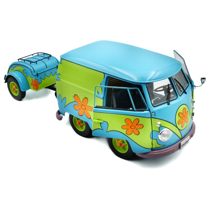 Solido S1810904 Volkswagen VW Kool Kombi Ghost Hunter Year 2024 Flower Power - Scale 1:18