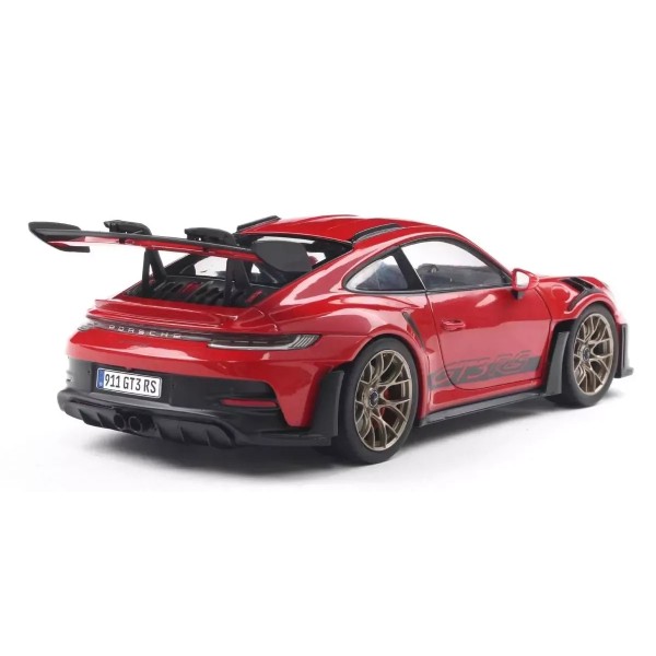 Solido S1812101 Porsche 911 GT3 RS - Guards Red with Black - 2024 - Scale 1:18