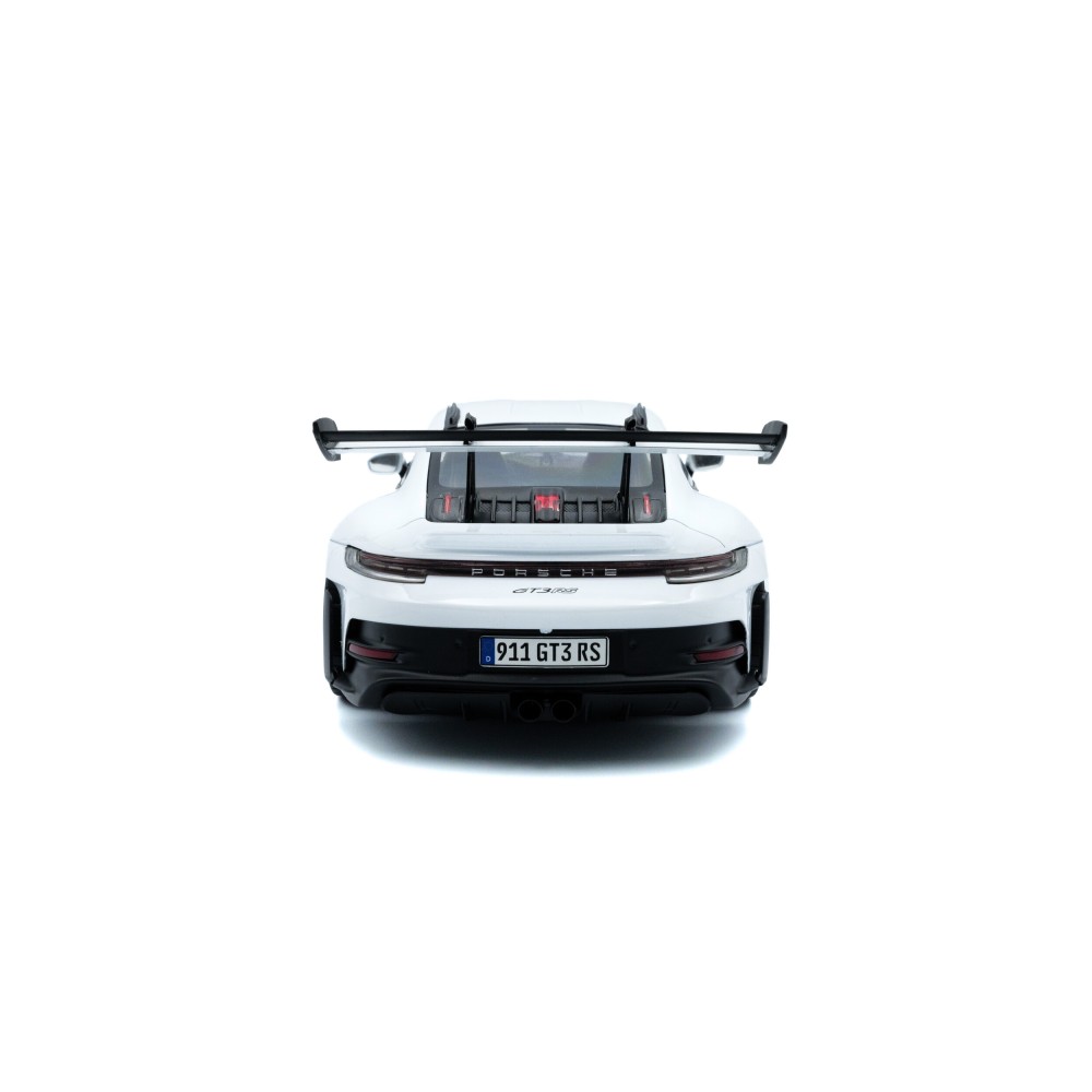 Solido S1812102 Porsche 911 GT3 RS - White with Blue Stripes - 2024 - Scale 1:18