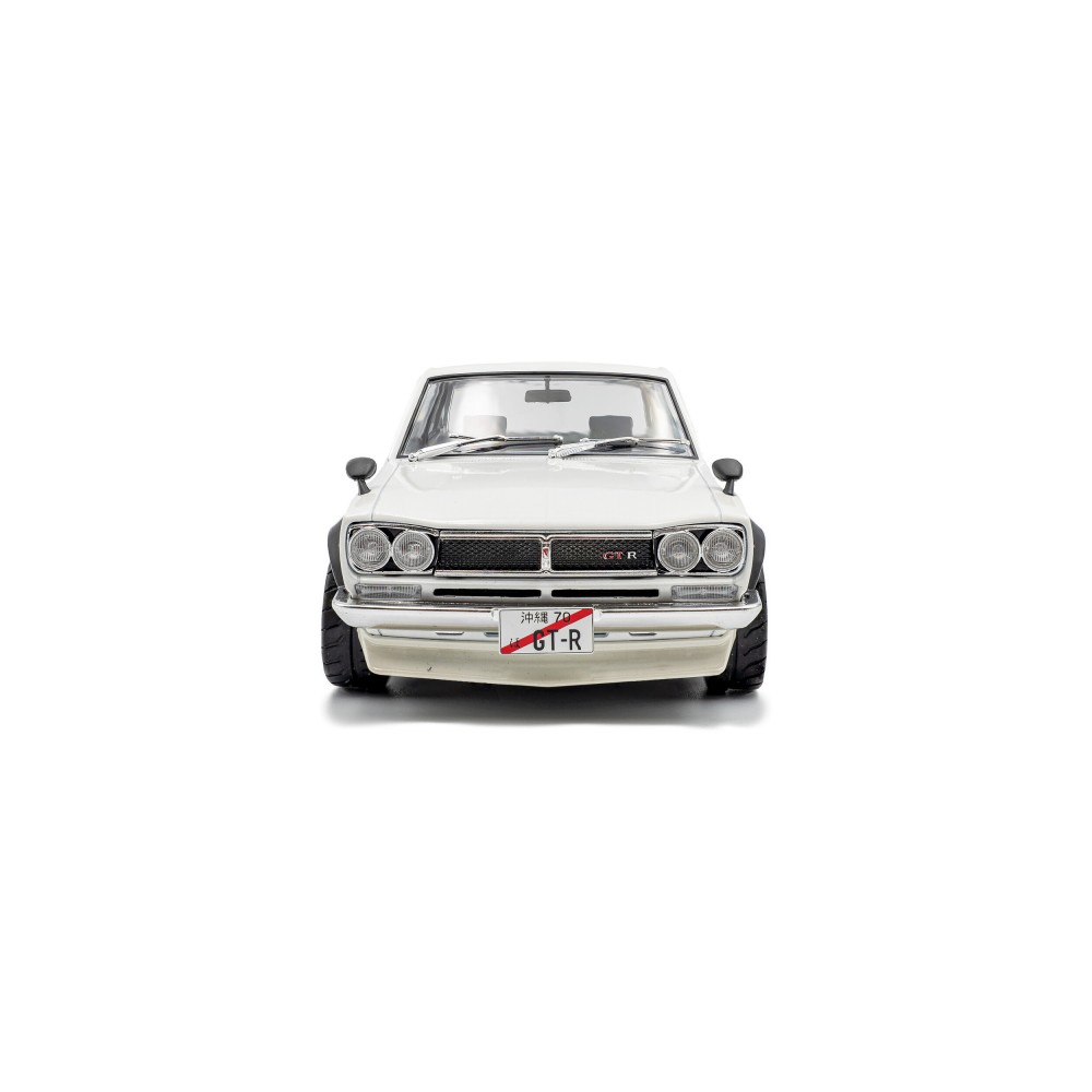 Solido S1813001 1970 Nissan Skyline C10 White - Hakosuka - Scale 1:18