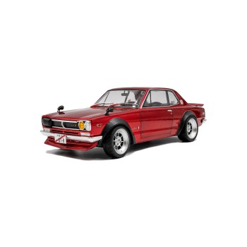Solido S1813002 1970 Nissan Skyline C10 Red Metallic - Hakosuka - Scale 1:18