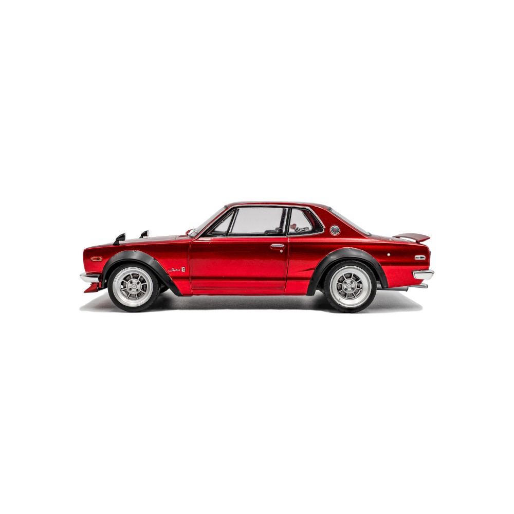 Solido S1813002 1970 Nissan Skyline C10 Red Metallic - Hakosuka - Scale 1:18