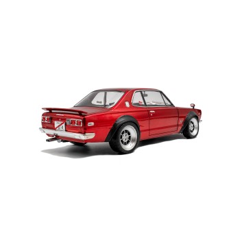 Solido S1813002 1970 Nissan Skyline C10 Red Metallic - Hakosuka - Scale 1:18