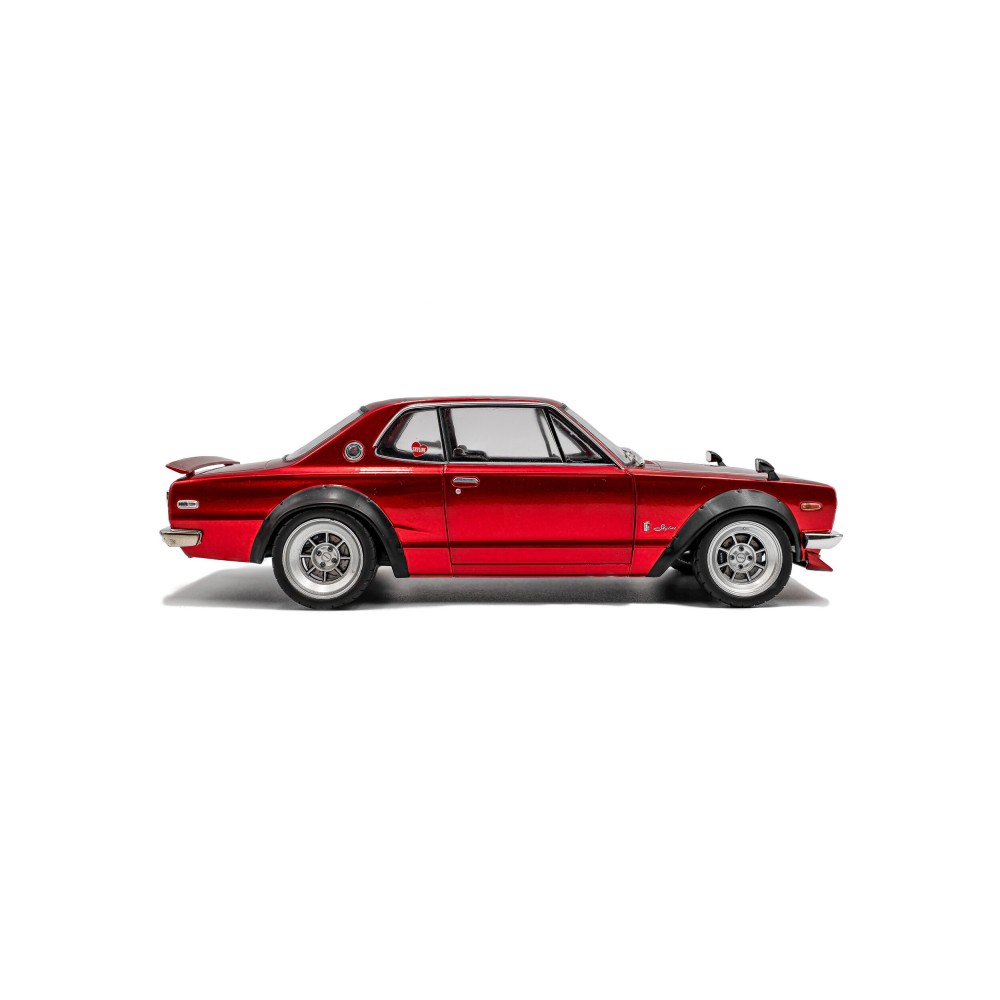 Solido S1813002 1970 Nissan Skyline C10 Red Metallic - Hakosuka - Scale 1:18