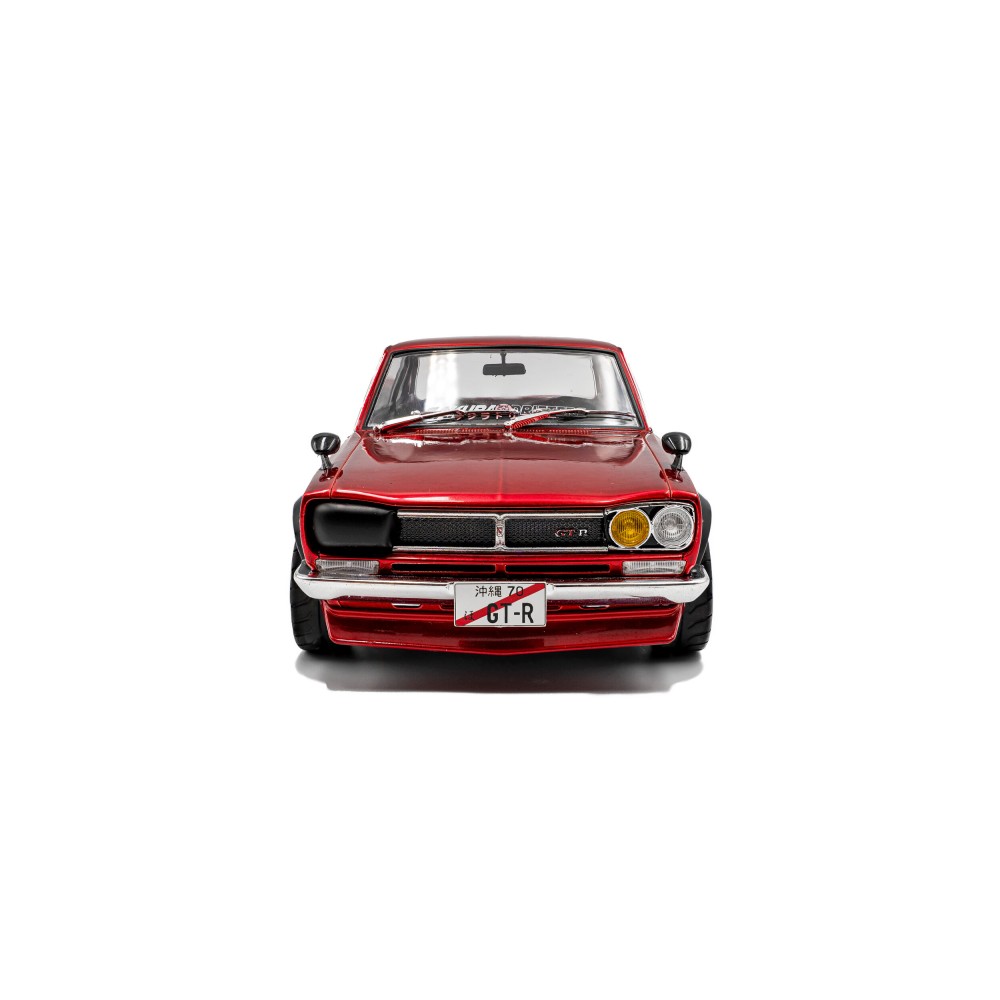 Solido S1813002 1970 Nissan Skyline C10 Red Metallic - Hakosuka - Scale 1:18
