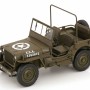 Welly 18055CGN  Jeep Willys US Army 1942 Olive Green Open - Scale 1:18 