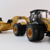 SpecCast Set - Mobile Track Solutions MTS 3630 Switchback Articulating 4WD Tractor & 33-38XL Towed Scraper - 1:50