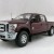 Sword - Australian Ford F250 Pick Up Truck with Crew Cab RHD - Burgundy