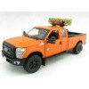 Sword - Ford F250 XLT Pick Up Pilot Escort Truck with Super Cab Orange - 1:50