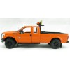 Sword - Ford F250 XLT Pick Up Pilot Escort Truck with Super Cab Orange - 1:50