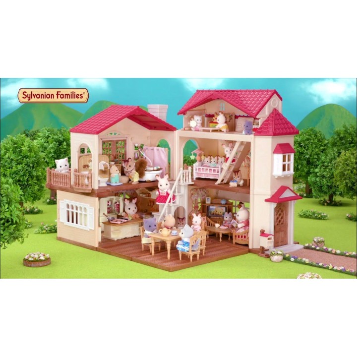 Sylvanian Families 5727 - Red Roof Country Home Gift Set - Secret Attic Playroom