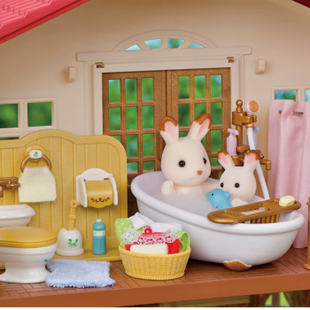 Sylvanian Families 5727 - Red Roof Country Home Gift Set - Secret Attic Playroom