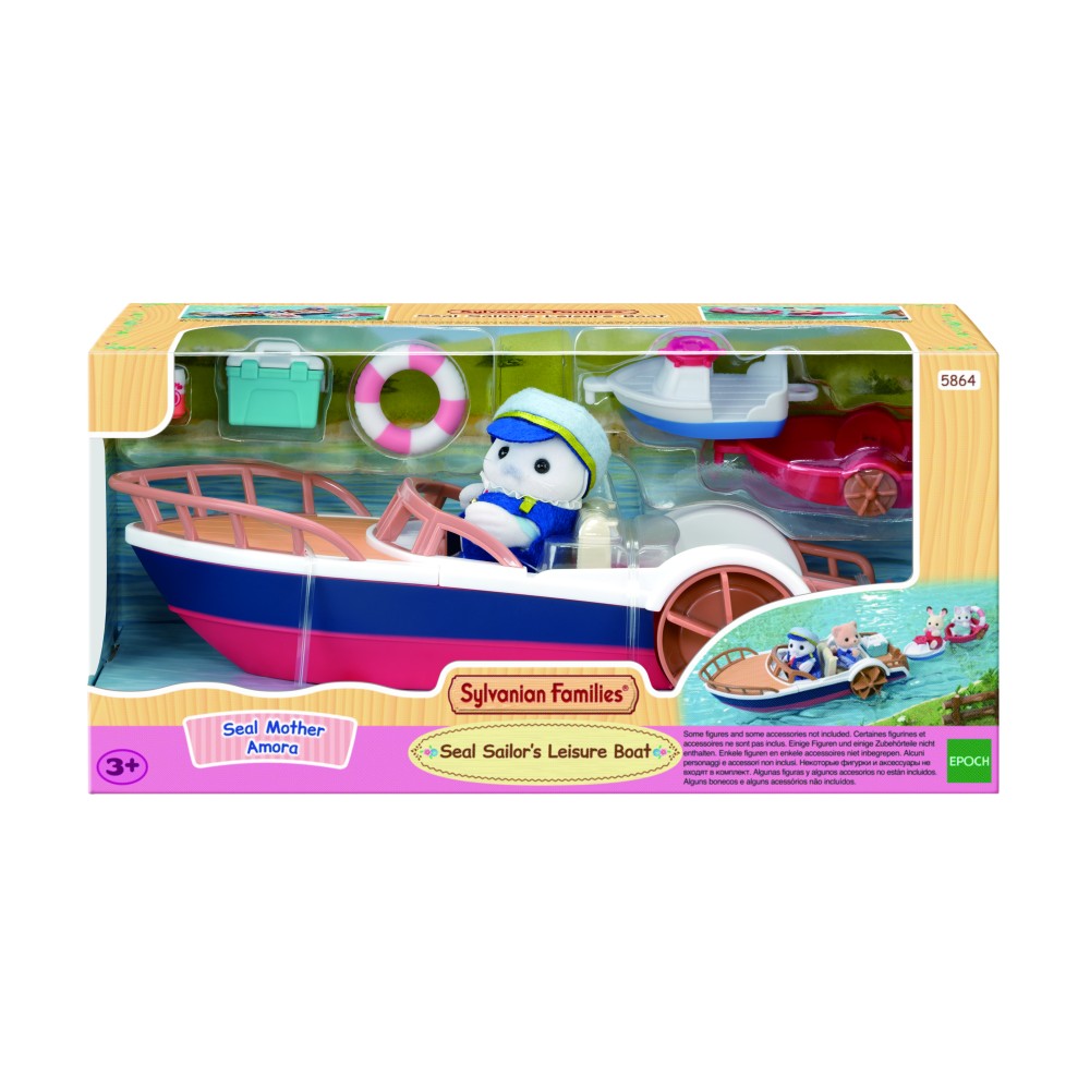 Sylvanian Families 5864  - Seal Sailors Leisure Boat