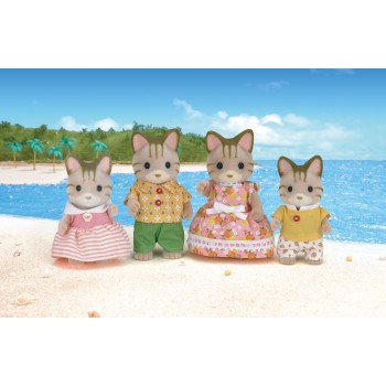 Sylvanian Families 5180 - Striped Cat Family