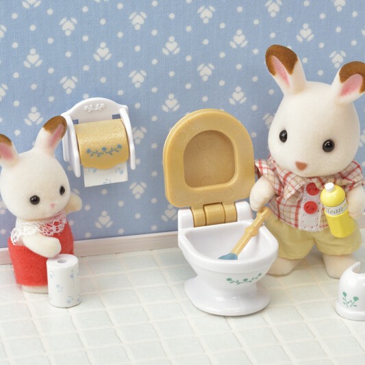 Sylvanian Families 5286 - Country Bathroom Set