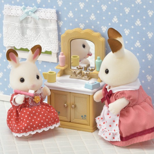 Sylvanian Families 5286 - Country Bathroom Set