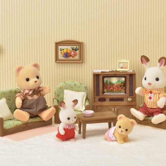 Sylvanian Families 5287 - Living Room & TV Set