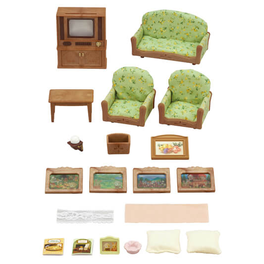 Sylvanian Families 5287 - Living Room & TV Set