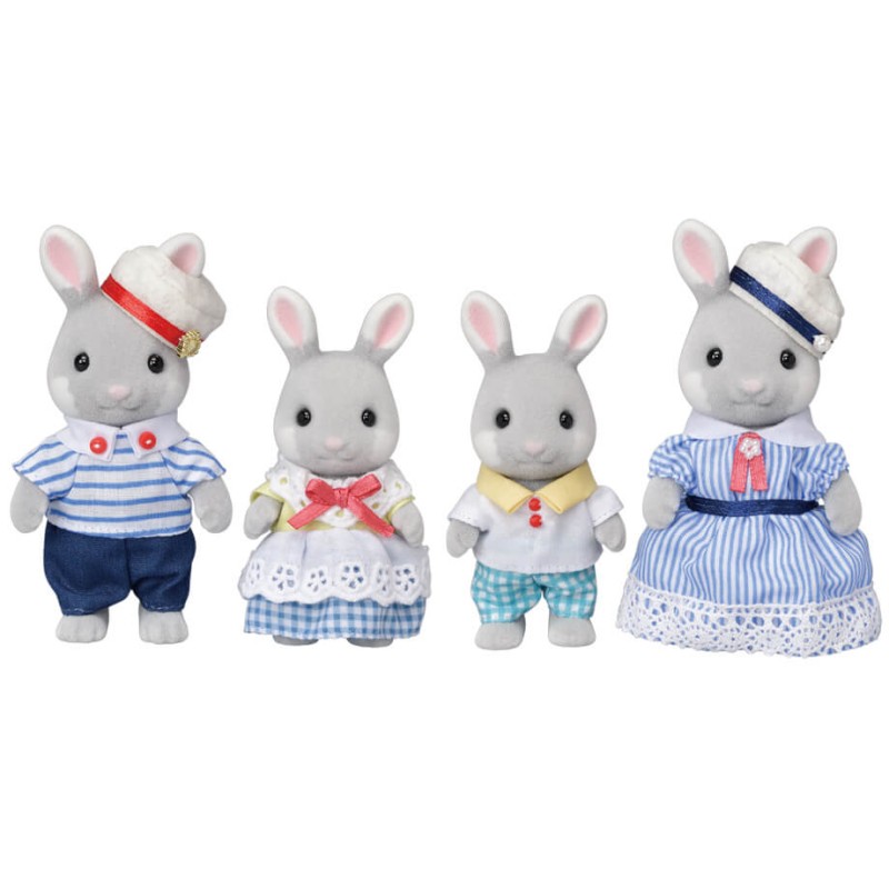 Sylvanian Families 5508 - Sea Breeze Rabbit Family