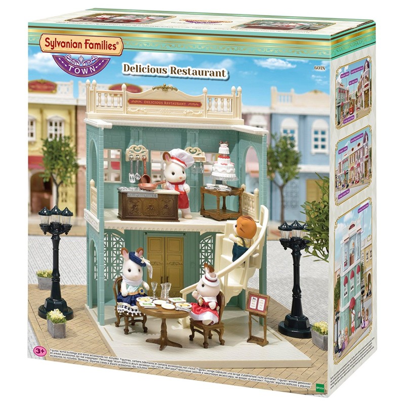 Sylvanian Families 6018 - Delicious Restaurant - Town