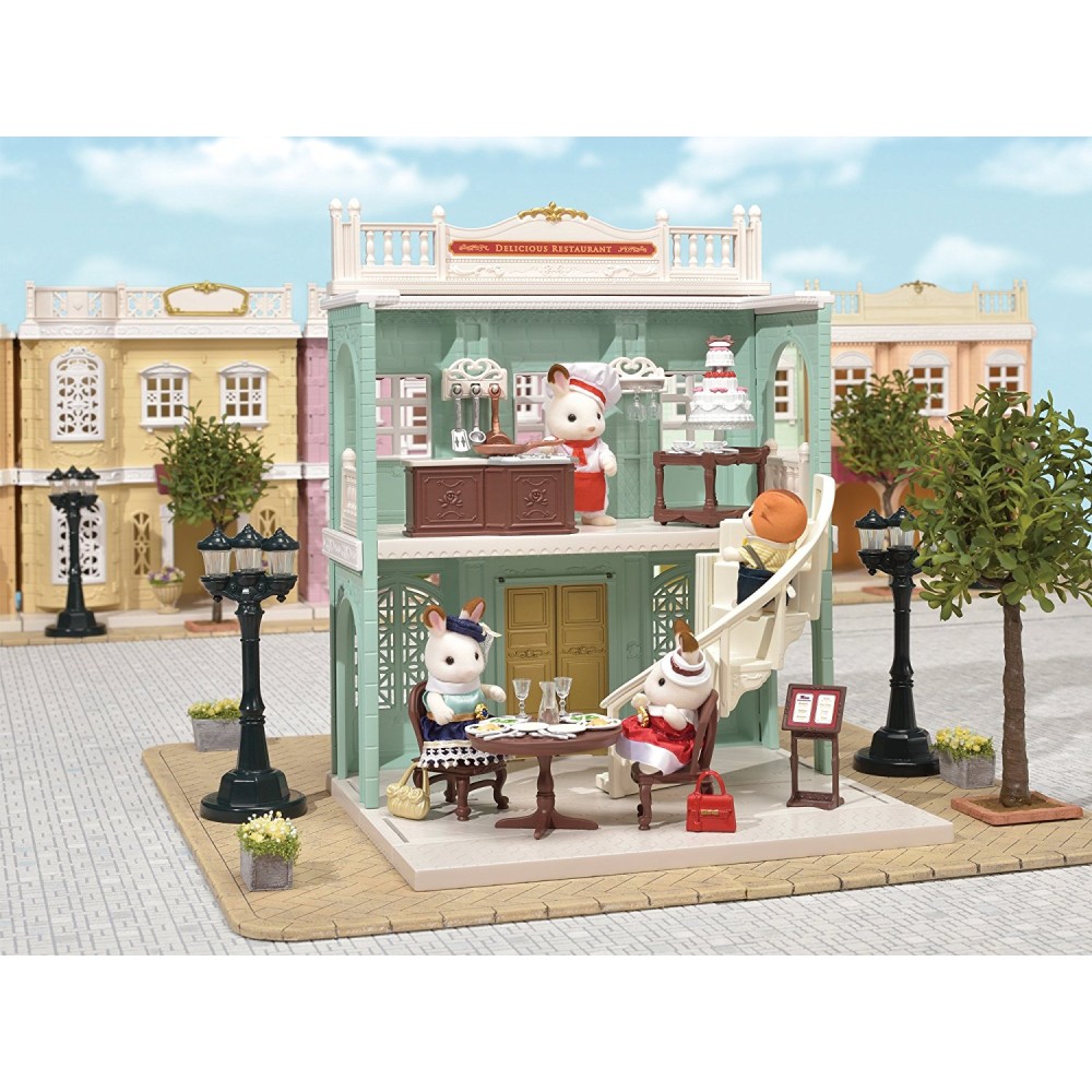Sylvanian Families 6018 - Delicious Restaurant - Town