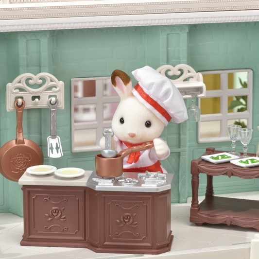 Sylvanian Families 6018 - Delicious Restaurant - Town