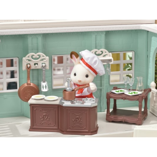 Sylvanian Families 6018 - Delicious Restaurant - Town