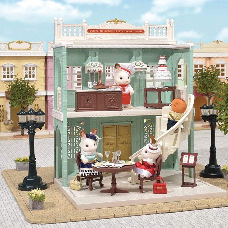 Sylvanian Families 6018 - Delicious Restaurant - Town
