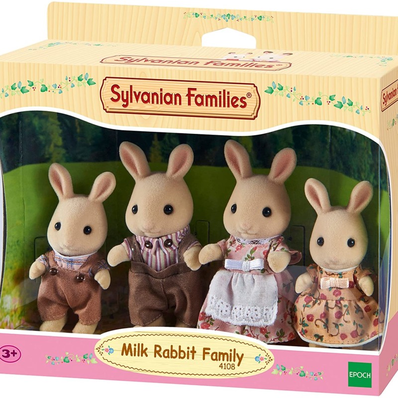 Sylvanian Families 4108 - Milk Rabbit Family